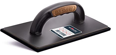 NEYNOR® Frattone per fughe 280 mm x 140 mm - Frattone in gomma - Frattone in gomma per stucco - Frattazzo per stuccatura - Frattazzo in gomma – Frattazzo in gomma per fughe - Made in EU