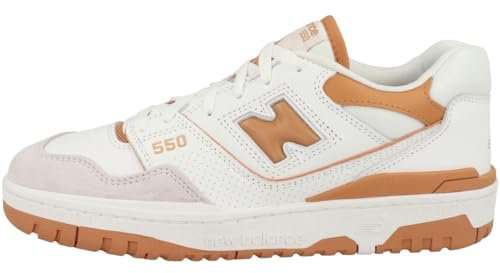 New Balance Unisex Erwachsene Sneaker Low BB 550 Weiss 45,5