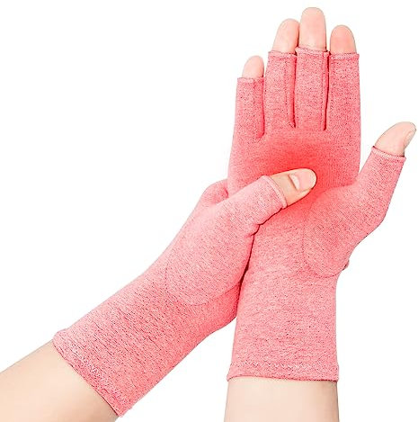 XWCHASA 1 paio Guanti per artrite Guanti compressivi, Guanti compressivi per artrite, Allevia il dolore Artrite reumatoide, Tunnel carpale, Riduce il dolore e favorisce la guarigione (L)