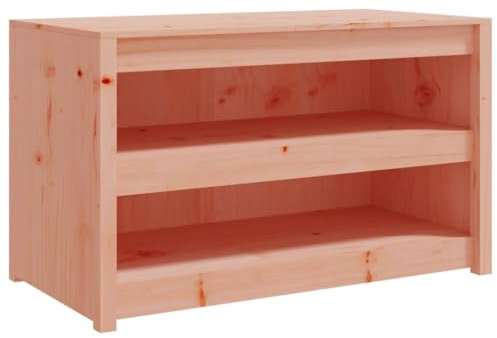 vidaXL Outdoor Kitchen Cabinet - Solid Douglas Wood, Weather-, Modular Design, Ample Storage Space, Brown