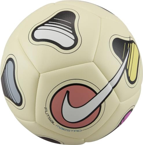 Nike Unisex Fußball Futsal Maestro - Ho23, Coconut Milk/Multi-Color/White, FJ5547-113, PRO