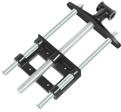 Schraubstock Holz, 7 Zoll / 180mm Holzschraubstock, mit Vorderzange, Frontzangenschraubstock, Holzbearbeitungsschraubstock, für Holzbearbeitung, Schnitzen und Schleifen, Metallbearbeitung