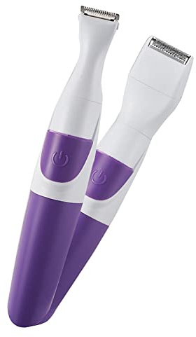 Pongnas Recortadora de Bikini para Mujer, Depilación Inalámbrica e Indolora para Zonas Sensibles, Portátil Resistente Al Agua con 3 Peines Recortadores de 1 Mm, 3 Mm y 5, Funciona