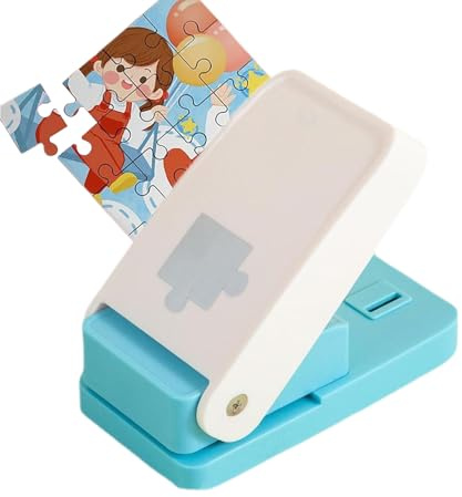 Jigsaw Puzzle Maker - Smidig skärmaskin, DIY Pussel Crafting, Card Album Planner | Precise Arts Crafts Tool för handgjorda presenter Pedagogiska projekt Hobbymaterial
