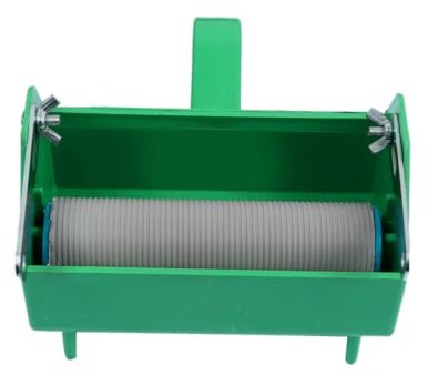 LIGIGWASH Máquina de Impresión para Pared Rodillo de Grano de Plástico Verde, Herramienta para Crear Acabados Únicos en Superficies Texturizadas y Muebles