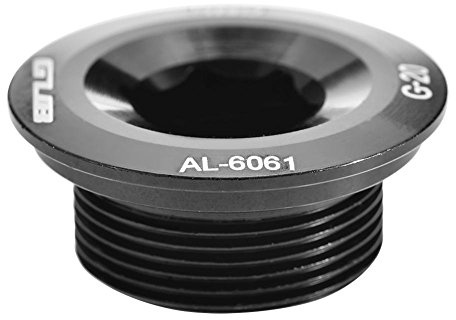 Tbest Kurbelschraube, Crank Kurbel Schraube Mountain Road Fahrrad Kurbelarm Schrauben Aluminiumlegierung Fahrrad Cranket Crank Befestigungsschraube Schrauben für (Schwarz)