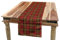 ABAKUHAUS Kariert Tischläufer, Alte keltische Briten, Esszimmer Küche Rechteckiger Dekorativer Tischläufer, 40 x 225 cm, Gelb Schwarz Rot