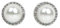Nagel Jewellery Ohrstecker Perle in einer Fassung aus 925 Sterling Silber | Kollektion Alice Bay