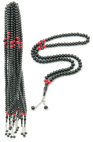 ihvan online, Tasbih bönpärlor 99, paket med 10, muslimsk bönpärla, islamisk radbandspärla, Dhikr, Tasbeeh Bulk, Misbaha, Masbaha, Tespih, islamisk present till Ramadan och Mawlid och Hajj Umrah