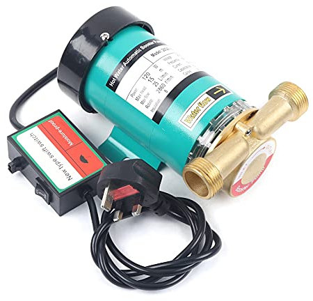 Pompe Surpresseur 120W Autocontrole Débit D'eau 2850r/min Débit Maximum 25L Surpresseur Eau Pompe à Eau pour Pomper de L'eau Garage, Remplir Étang ou Augmenter Pression Tuyau D'arrosage