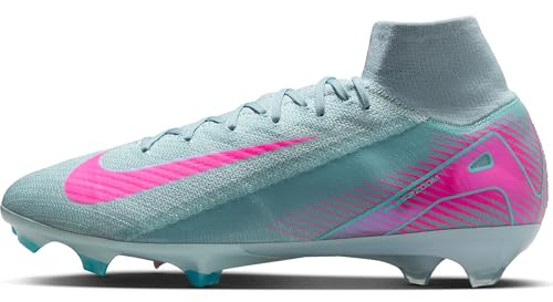 Nike High-Top-Fußballschuh Nike Mercurial Superfly 10 Elite High-Top-Fußballschuh Für Normalen Rasen, Ocean Cube/Pink Blast, FQ1454-301, 45 EU (11 US)