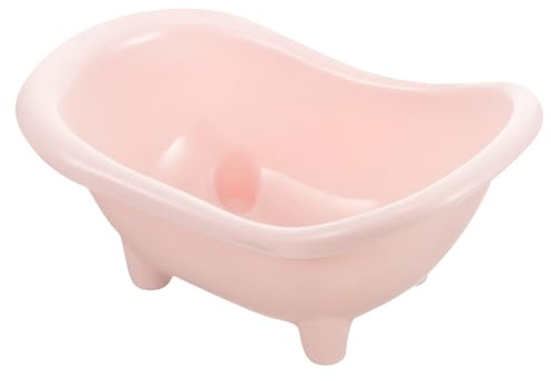 UPKOCH Juguetes Bañera Bañera para Hámster Baño para Hámster para Limpieza Diaria Casa Compatible Chinchillas y Cobayas Material Plástico Seguro