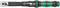 Wera 05075620001 Click-Torque C 1 Drehmomentschlüssel mit Umschaltknarre Schwarz, Grün, 1/2, 10-50 Nm