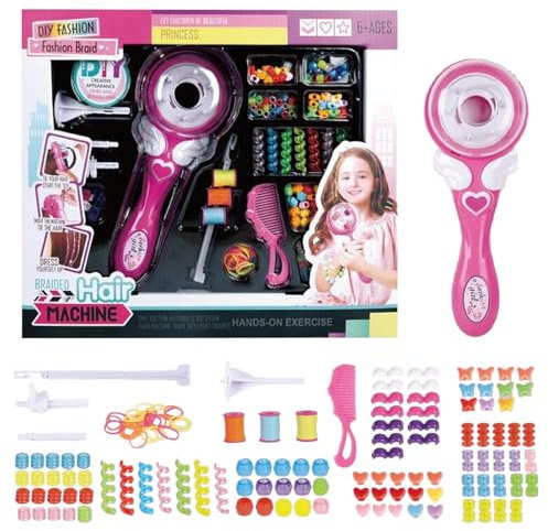 Electric Hair Braider - Automatic Hair Braider, Electric Braider, Hair Decoration Styling Tool Kit, Quick Braiding Tool for Effortless Hairstyle, Professional Hair Braiding Device, Adjustable Braid