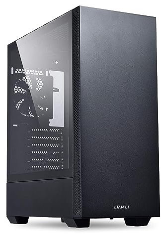 Lian Li Lancool 205 ATX/M-ATX Tempered Glass PC Case – Compact Mid Tower with Superior Airflow