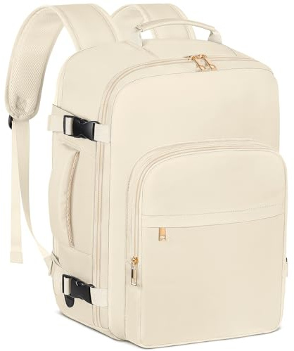 OTAHGK Sac à dos de voyage pour femme Bagage à main Avion pour Easyjet, 40 l TSA Amical Bagages cabine Sacs à main 45×36×20 Grand sac à dos de voyage pour 17 pouces Sac à dos étanche Sac de