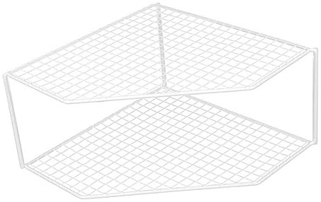 GALPADA Table Top Organizer Kitchen Pan Rack Corner Display Shelf Wall Mounted Dish Rack