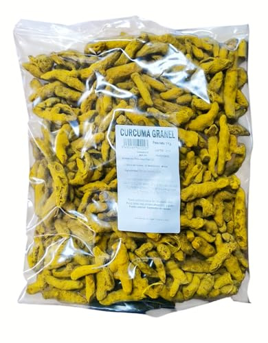 Cúrcuma Entera 1 Kg - natural - cúrcuma especia - Pelluz