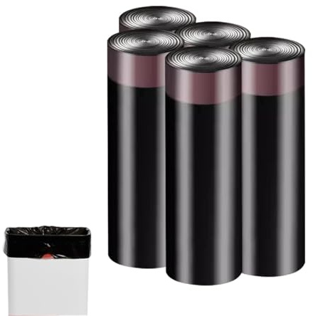 Sac à déchets - Sac à ordures de cuisine, doublure forte à canette | Fermeture de cordon extensible avec une résistante à la déchirure pour une utilisation pratique dans la salle de bain de la