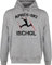 Hoodie Herren Pullover Männer - Skiurlaub - Apres Ski Ischgl - L - Grau meliert - après-ski Party Outfit Skifahren ischgler Pulli après-ski-Pullover Wintersport jh001 Skifahrer Hoody skioutfit