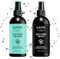 NYX Professional Makeup Spray Fixateur, Tenue Longue Durée, Fini Velouté, 60 mL & Spray Fixateur, Tenue Longue Durée, Fini Mat, 60 mL