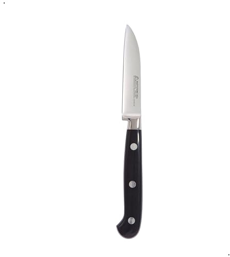 Paring Knife, MATTSTONE HILL 3.15 Small Kitchen Knife, Peeling Knife - German Steel, Triple Rivet Handle