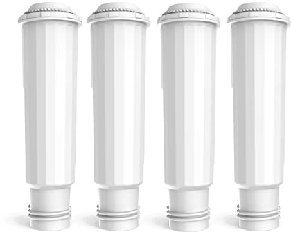 Comedes Wasser-Filter passend zu Krups, Melitta und Nivona Kaffeemaschinen (Ähnlich zu Nivona NIRF 700, Krups Claris F-088, Jura 7525 & Melitta Pro Aqua; 4 Stück)