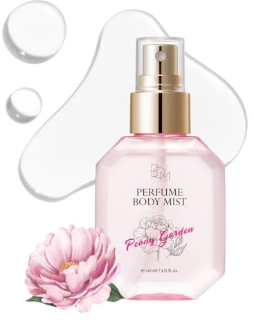 BOM Peony Garden Perfume Body Mist – Blommig Kroppsspray, Intensiv Återfuktning, Alla Hudtyper, Lyster & Fasthet, Koreansk Formula, Daglig Användning | K-Beauty 110ml