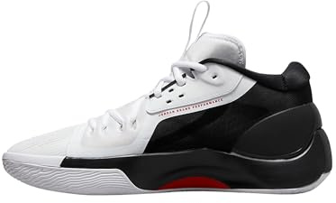 Jordan Air Zoom Separate, Men's Basketball Shoes (Black/University Red-White, US Footwear Size System, Adult, Men, Numeric, Medium, 10)