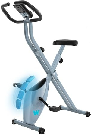 BARWING Foldable Exercise Bike with Magnetic Resistance for Home