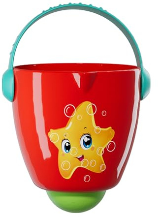 Pocoiau Seau D'arrosage De Bain pour Bébé Jouet avec Pomme Rotative Pulvérisateur 'Eau Sûr pour Jeux 'Eau Intérieur Et Extérieur Baby Sprinkler Bath