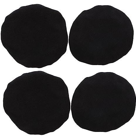 jojofuny Copri Cuffie Elastici in Cotone 4 Pezzi Piccoli Protezione Antipolvere Per Auricolari Leggeri e Portatili Per Uso Quotidiano