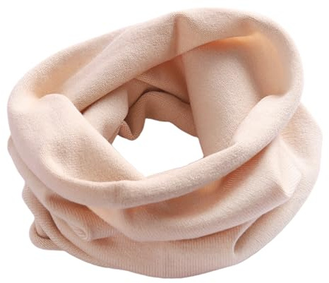 YWTAENOH Cashmere Knitted Loop Scarf Warmer Cold Weather Neck Gaiter Soft Chunky Scarf for Men and Women