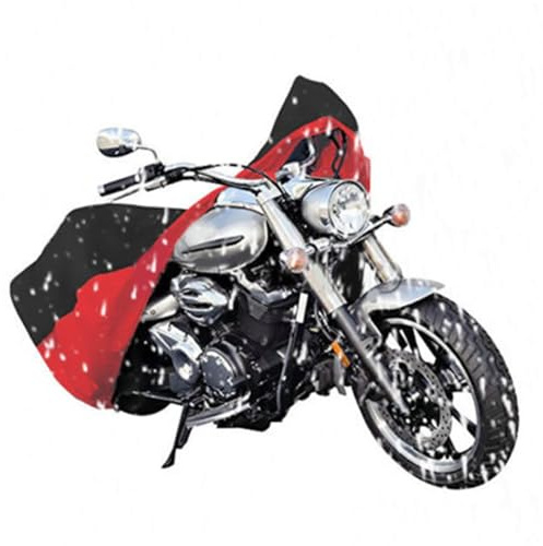 XXL Röd/Svart Vattentätt Motorcykelöverdrag För Shadow Spirit Aero VLX VT750 VT1100 VTX1300 Bobber