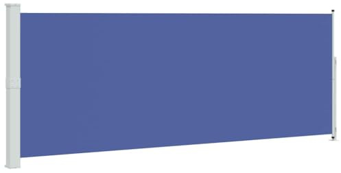 vidaXL Tenda Laterale Retrattile per Patio 180x500 cm Blu