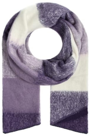 Majea Damenschal Winterschal Strickschal Damen Schal (880041) (lila 10)