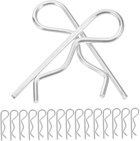 DOITOOL Kit Assortimento Gancio 30 Pezzi Molletta Per in Acciaio Al Carbonio *50 Per Gancio Di Traino