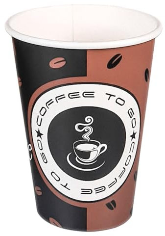MyPapp 1000 Stk. Kaffeebecher 180 ml - 7,5oz - Automatenbecher Coffee to go | Einweg Pappbecher & Papierbecher | Automatengeeignet | Trinkbecher für Heiß- & Kaltgetränke - Teebecher - Made in Germany