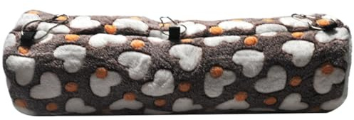 Hohopeti Hamac de Repos pour Hamster et Chinchilla, Nid de Coton Épais Quatre Saisons, Taille Petite, Lit Suspendu Chaud pour Petits Animaux de Compagnie, Adapté à Hamsters et Écureuils