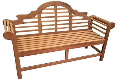Lutyens Teak Bench, Natural, 5'