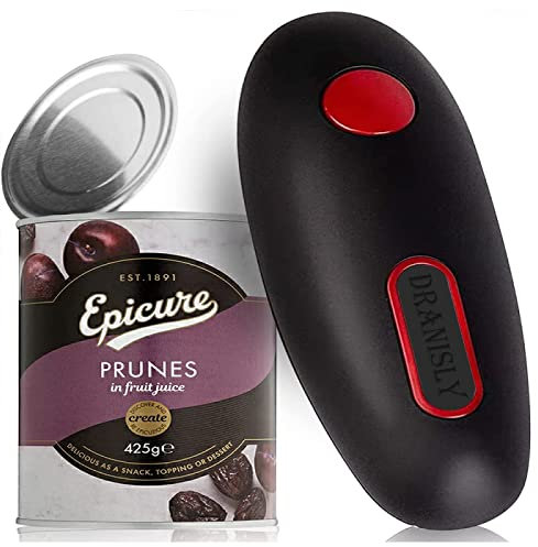 Abridor De Latas Electrico Profesional , AutomáTico Herramienta De Abrelatas ElectróNico , Apertura De Botellas De Hojalata EléCtrica De Un Toque Para Restaurante En Casa