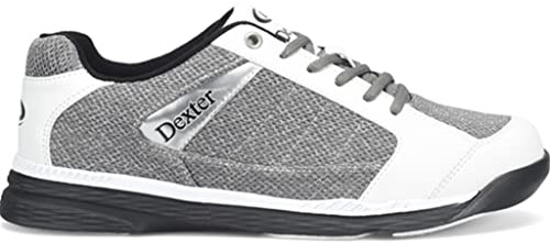 Dexter Mens Wyoming Bowling Shoes - Lt Grey/White 7 1/2