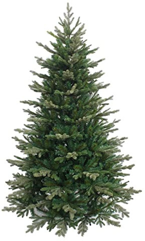 HADWAO Künstlicher Weihnachtsbaum aus europäischer Balsamtanne (2,1 m)