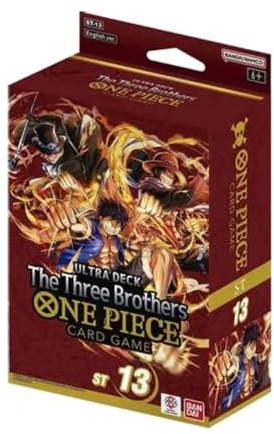 BANDAI One Piece Card Game - Ultra Deck- The Three Brothers st-13 - eng