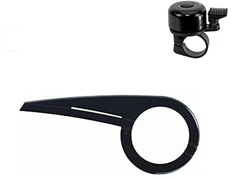 HEBIE Fahrradkettenschutz 368-E1 Kettenschützer Kunststoff 48 Zähne inkl. Fahrradklingel