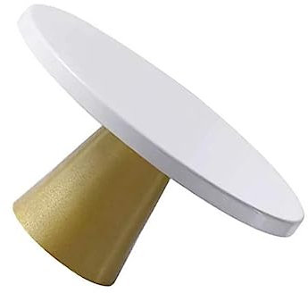 CIYODO Mesa De Postres Dorada para Bodas Estilo NóRdico Soporte para Tartas Y Dulces Expositor Compacto De Hierro para Postres Y Aperitivos