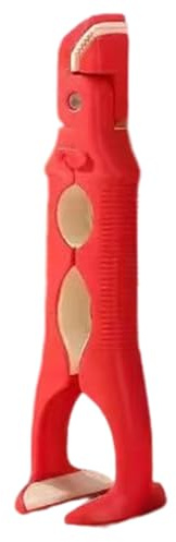 Eoixuqba Pinzas para placas de cocción calientes, pinzas antideslizantes de protección contra quemaduras, clip de cocina para utensilios calientes con protección contra el calor, para cocinar, hornear