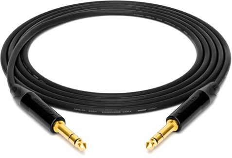 enoaudio Mogami 2534 Quad profesional Cable balanceado | Neutrik 6,3mm TRS | HiFi - 2,0 m