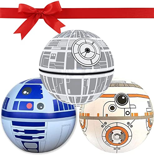 NINOSTAR Galactic Inflatable Balls Set - Room Decoration, Birthday Party Theme Decoration Party