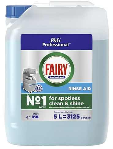 Fairy Professional Brillantante Per Lavastoviglie Automatiche Commerciali 5L